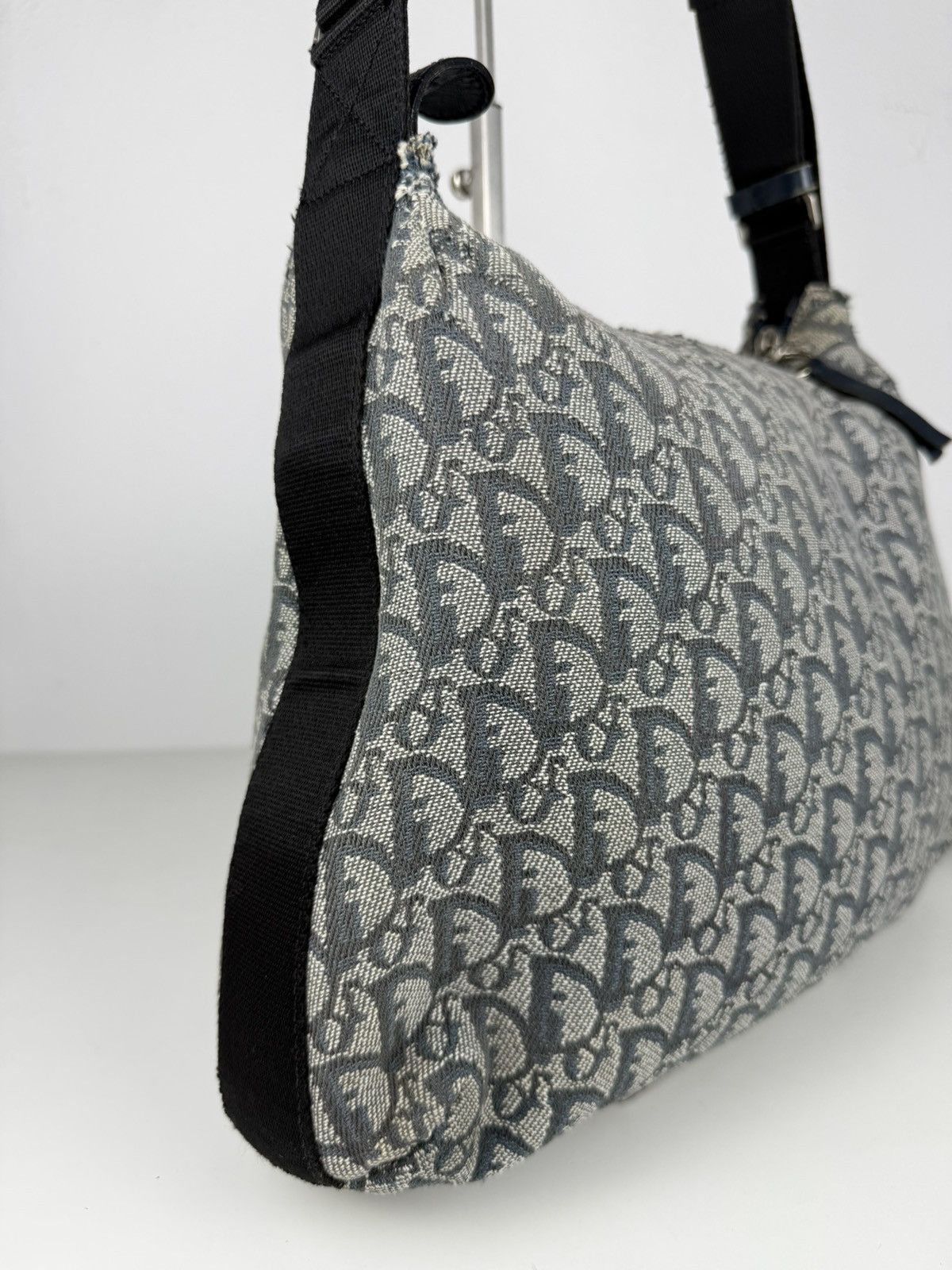 Vintage y2k dior trotter monogram canvas messenger bag
