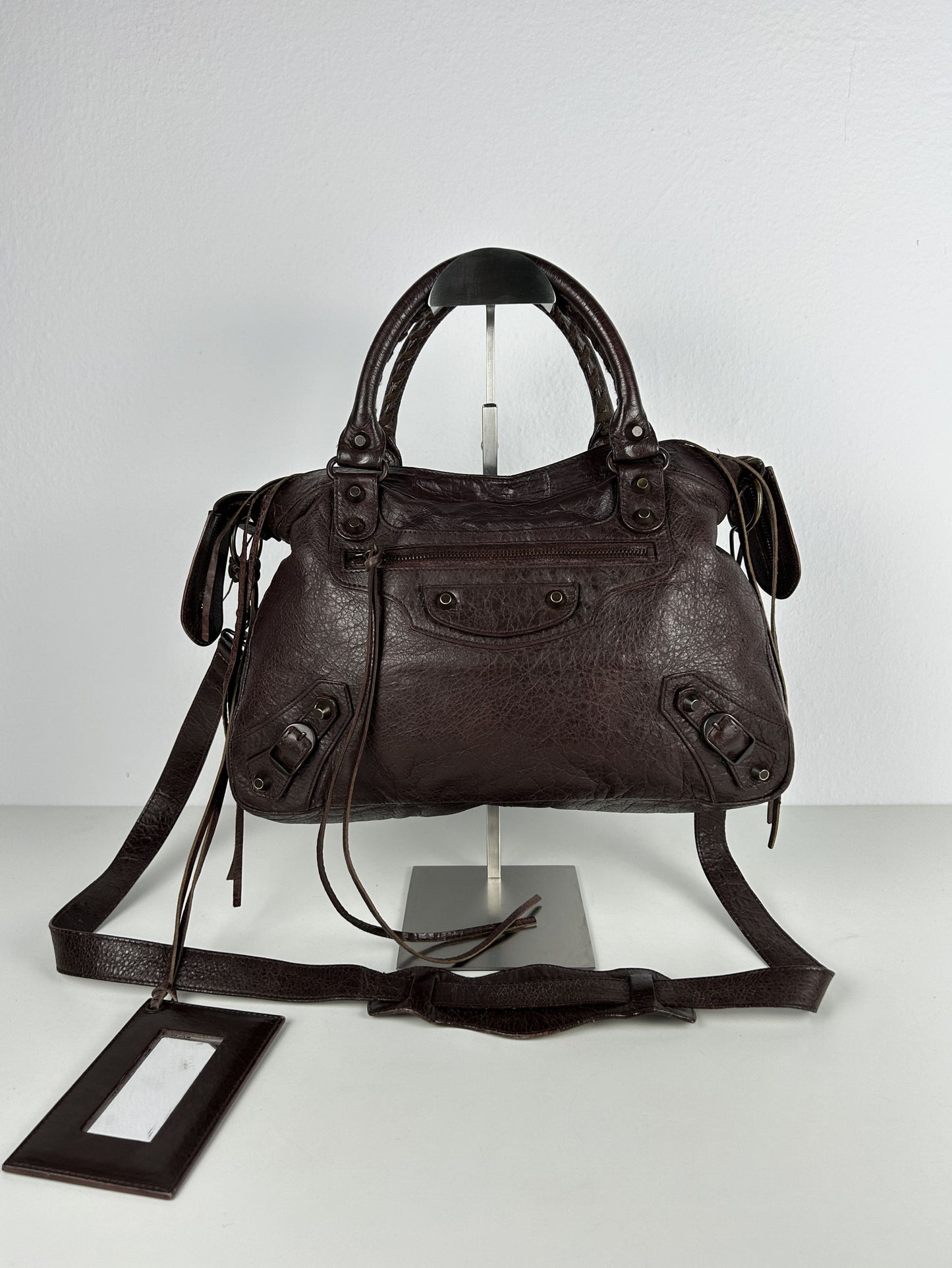 Balenciaga town bag in brown