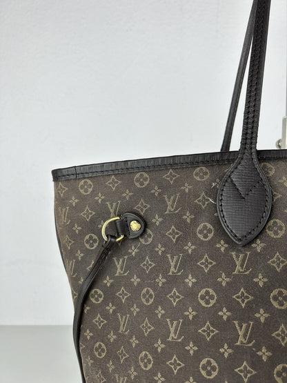 Louis Vuitton monogram idylle neverfull mm tote bag