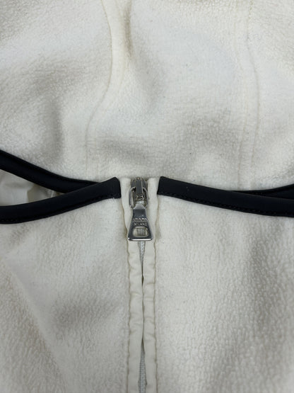 Vintage y2k archive prada sport red tab ninja hooded fleece