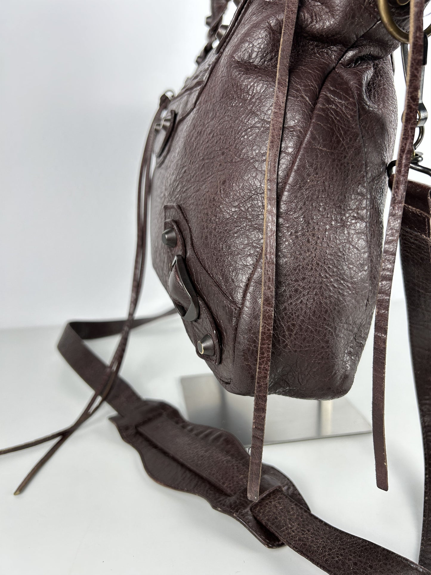 Balenciaga town bag in brown