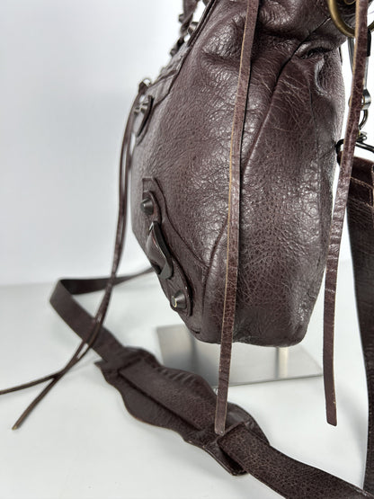 Balenciaga town bag in brown