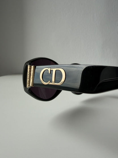 Vintage 80s Christian Dior 2021A big logo sunglasses