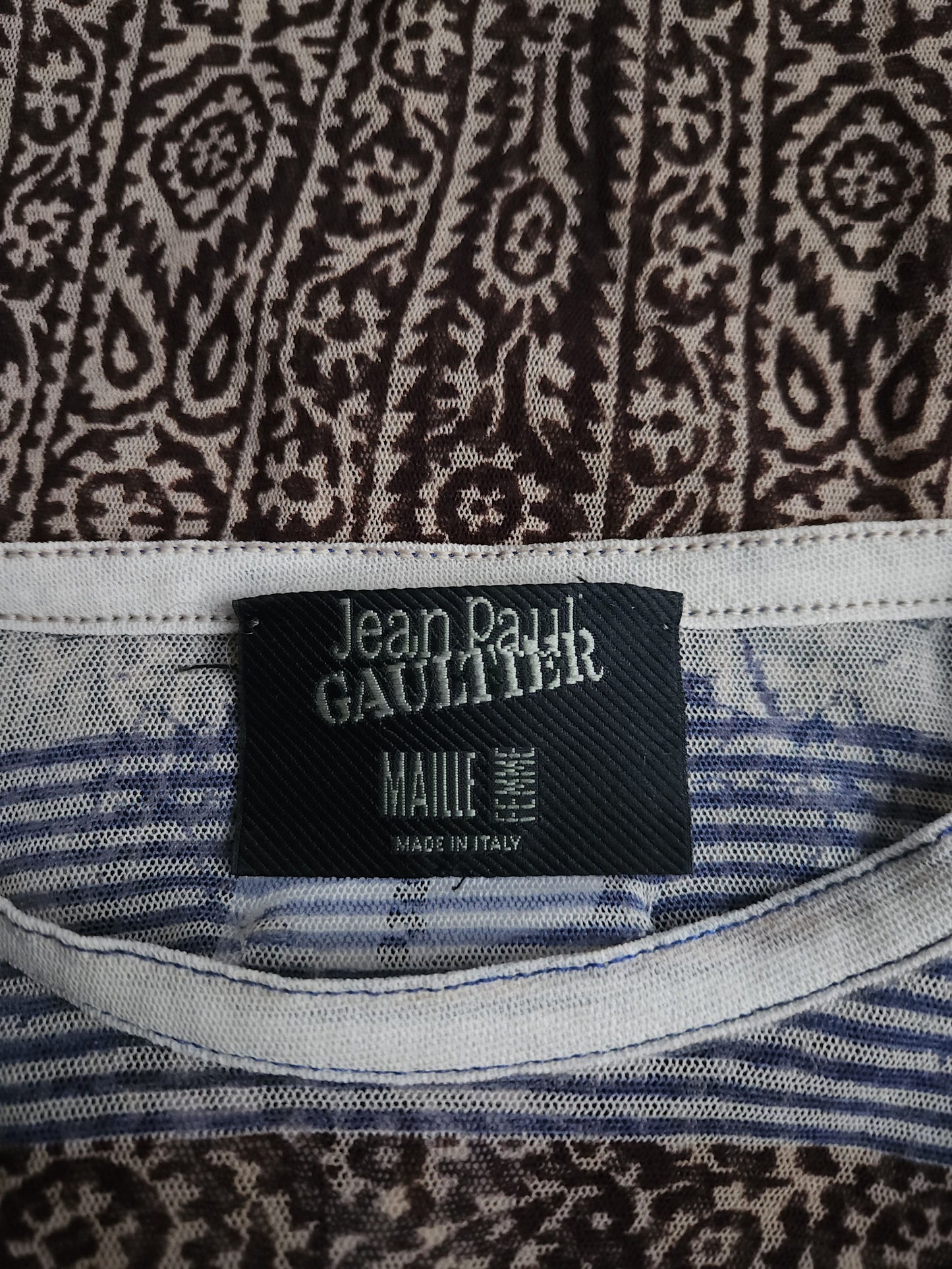 RARE archive Jean Paul Gaultier mesh top