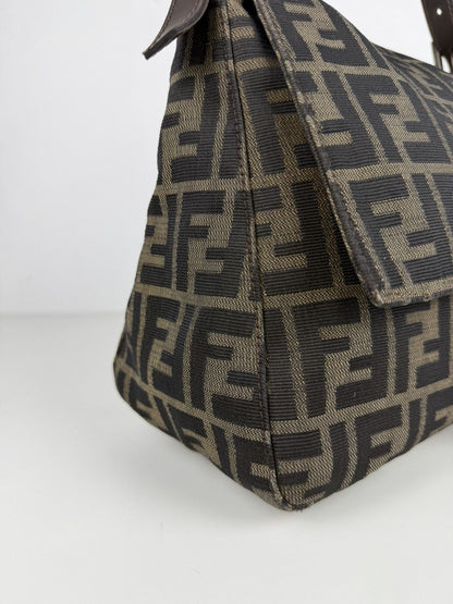 Vintage Fendi zucca monogram mamma baguette