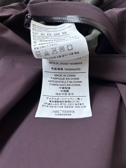 Arcteryx beta sl jacket gore tex