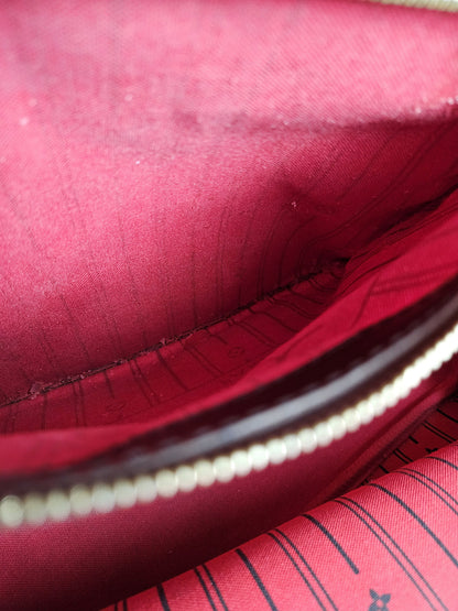 Louis Vuitton damier ebene neverfull mm tote bag