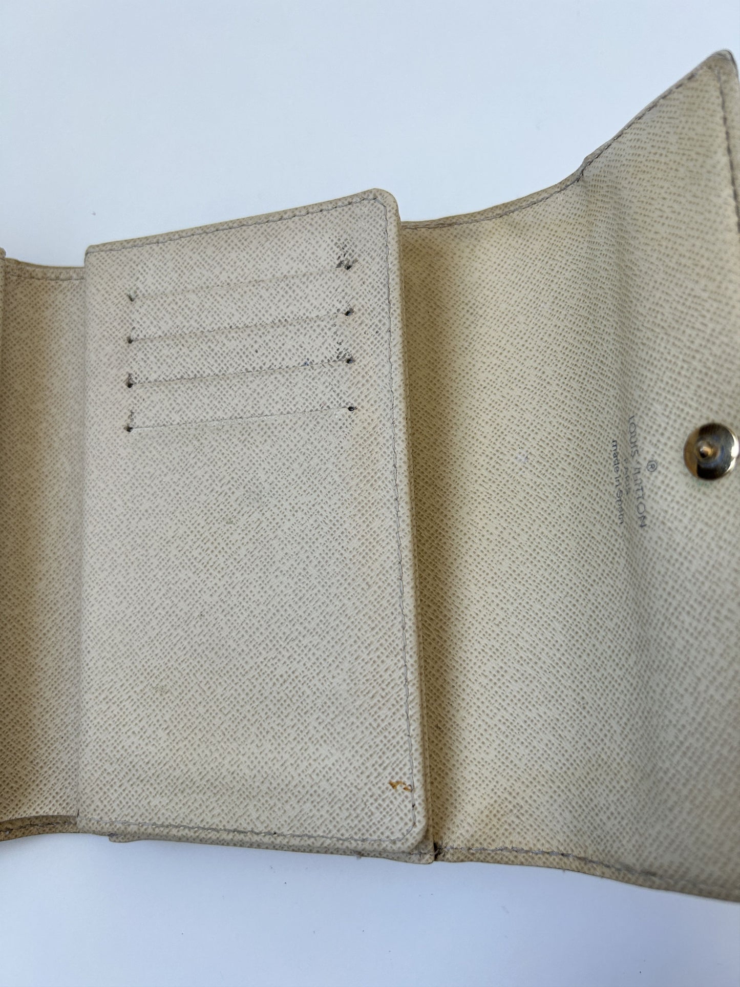 Louis vuitton damier azur folding wallet