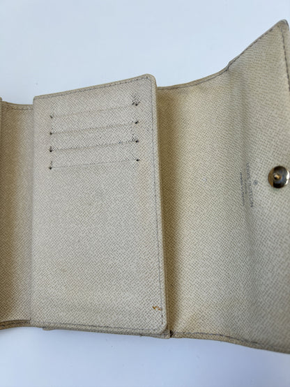 Louis vuitton damier azur folding wallet