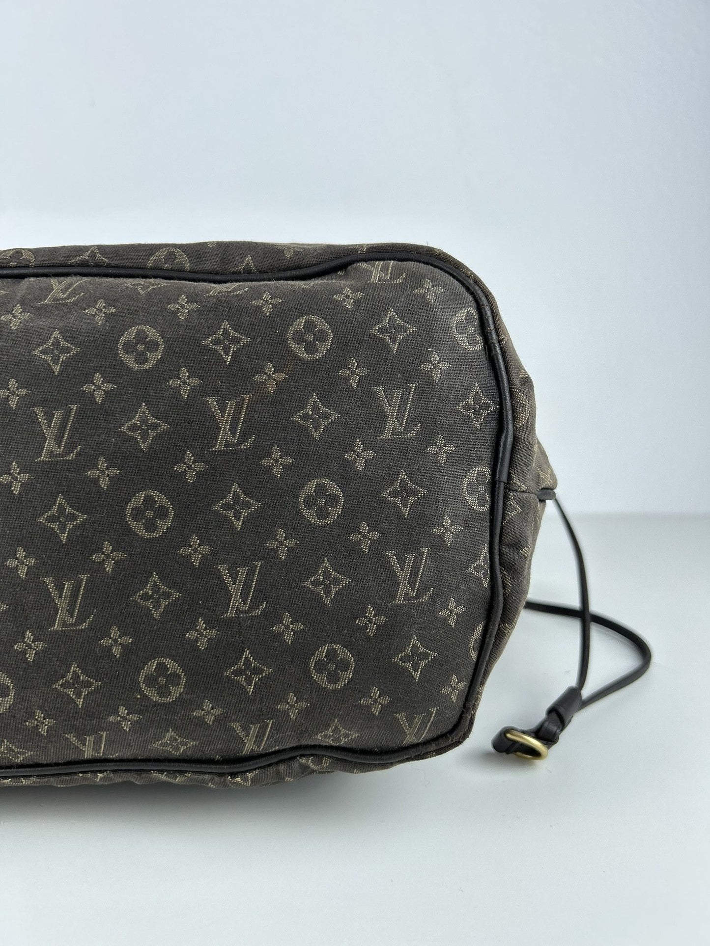 Louis Vuitton monogram idylle neverfull mm tote bag