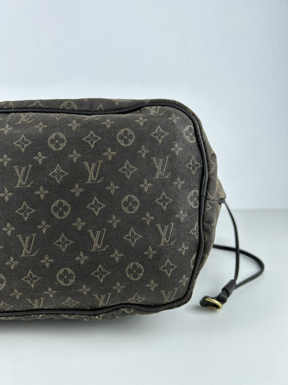 Louis Vuitton monogram idylle neverfull mm tote bag