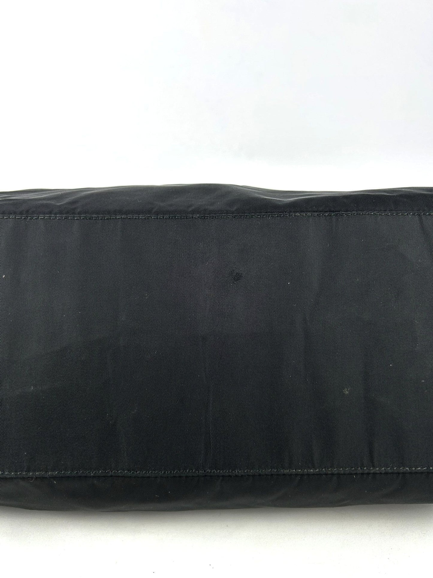 Vintage y2k prada tessuto city nylon triangle logo handbag