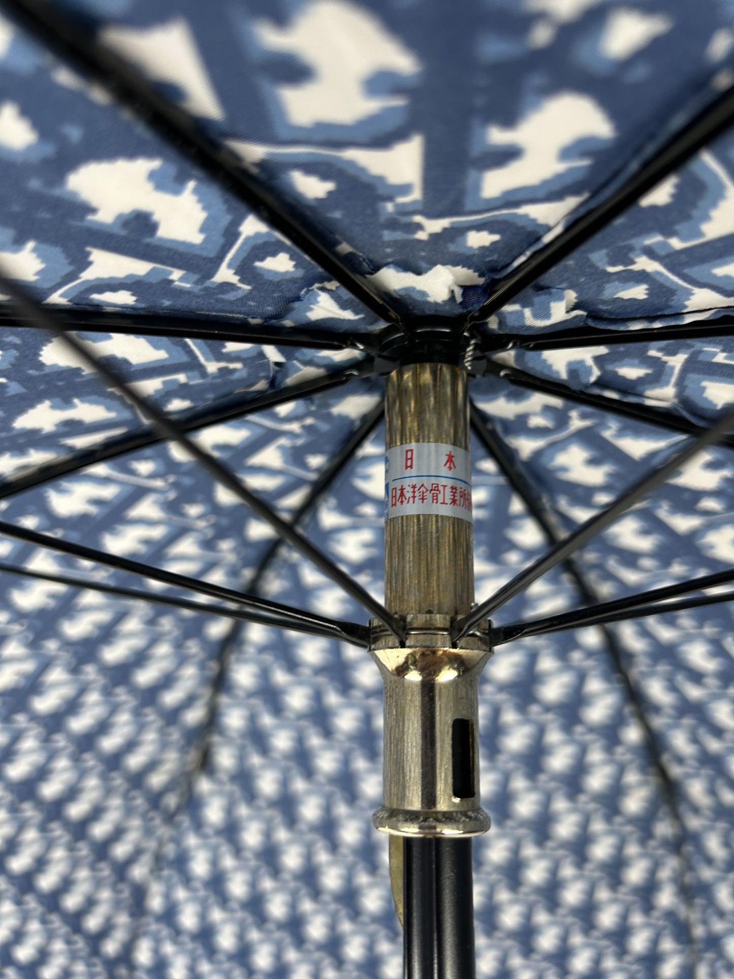 Vintage 80s dior trotter oblique monogram folding umbrella