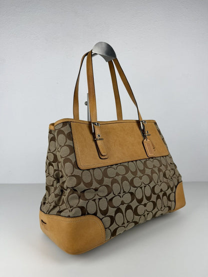 Coach signature tote