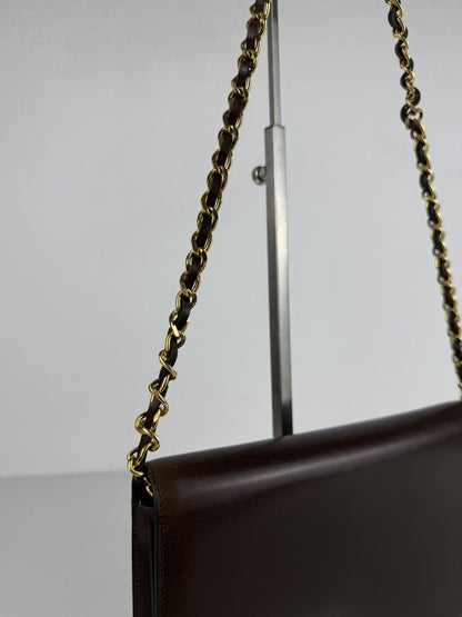 Vintage Chanel CC flap handbag