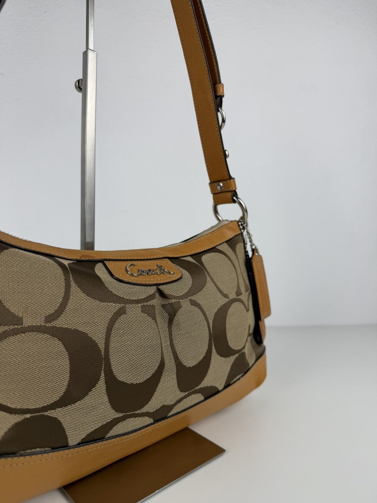 Coach signature small hobo bag