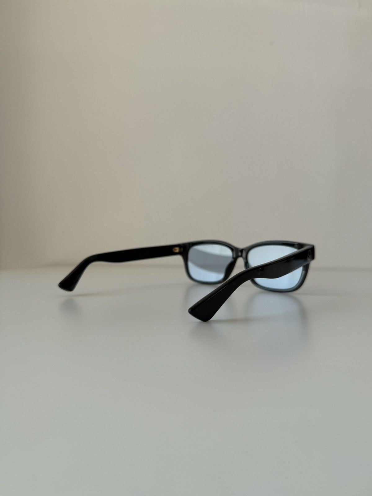 Gucci GG1341O sunglasses with blue tint lenses