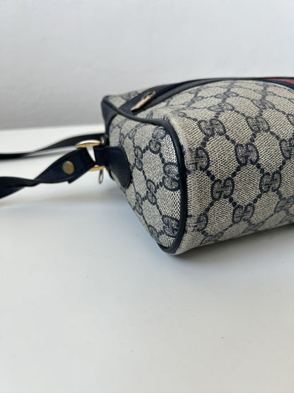 Vintage 80s gucci monogram messenger bag