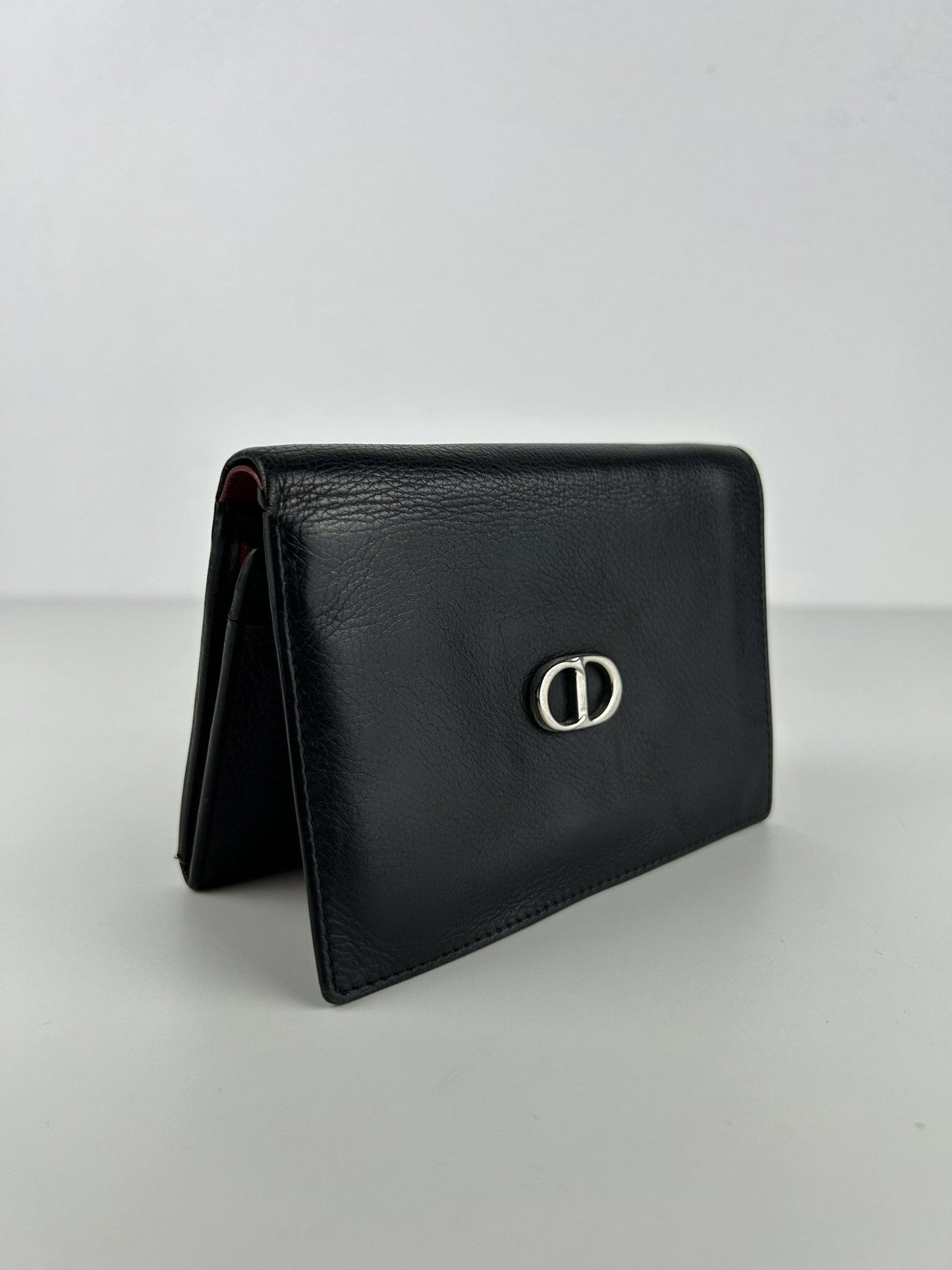 Vintage 90s Dior leather bifold wallet