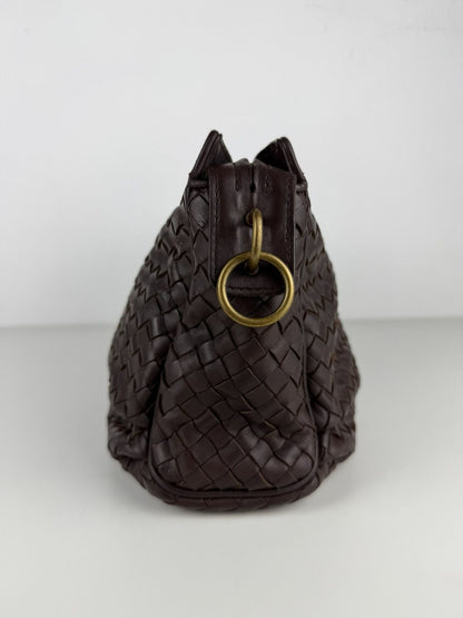 Bottega Veneta intrecciato leather shoulder/ crossbody bag