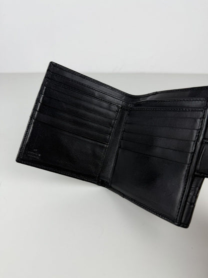 Gucci guccissima leather trifold wallet