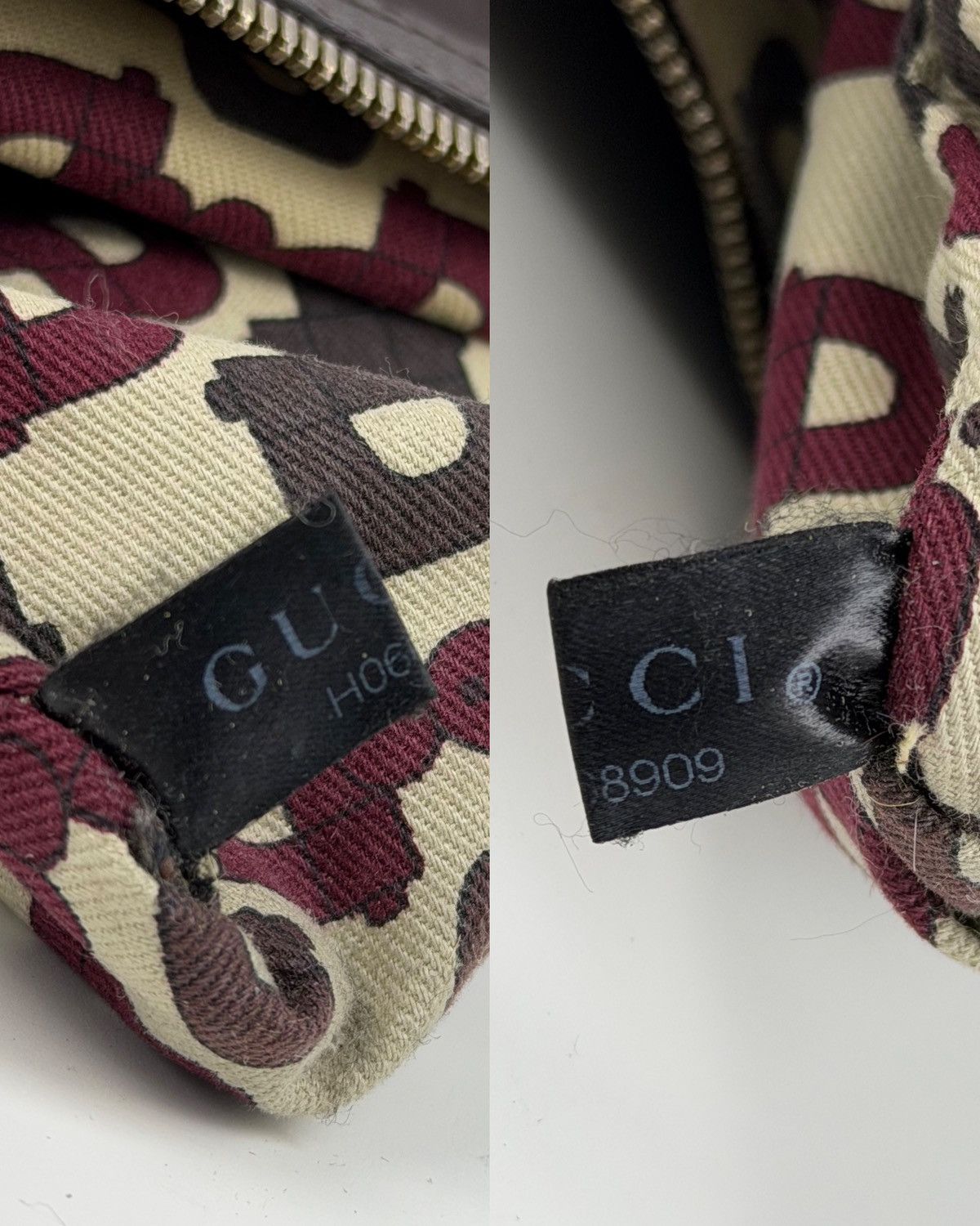 Gucci guccissima princy leather mini Boston bag