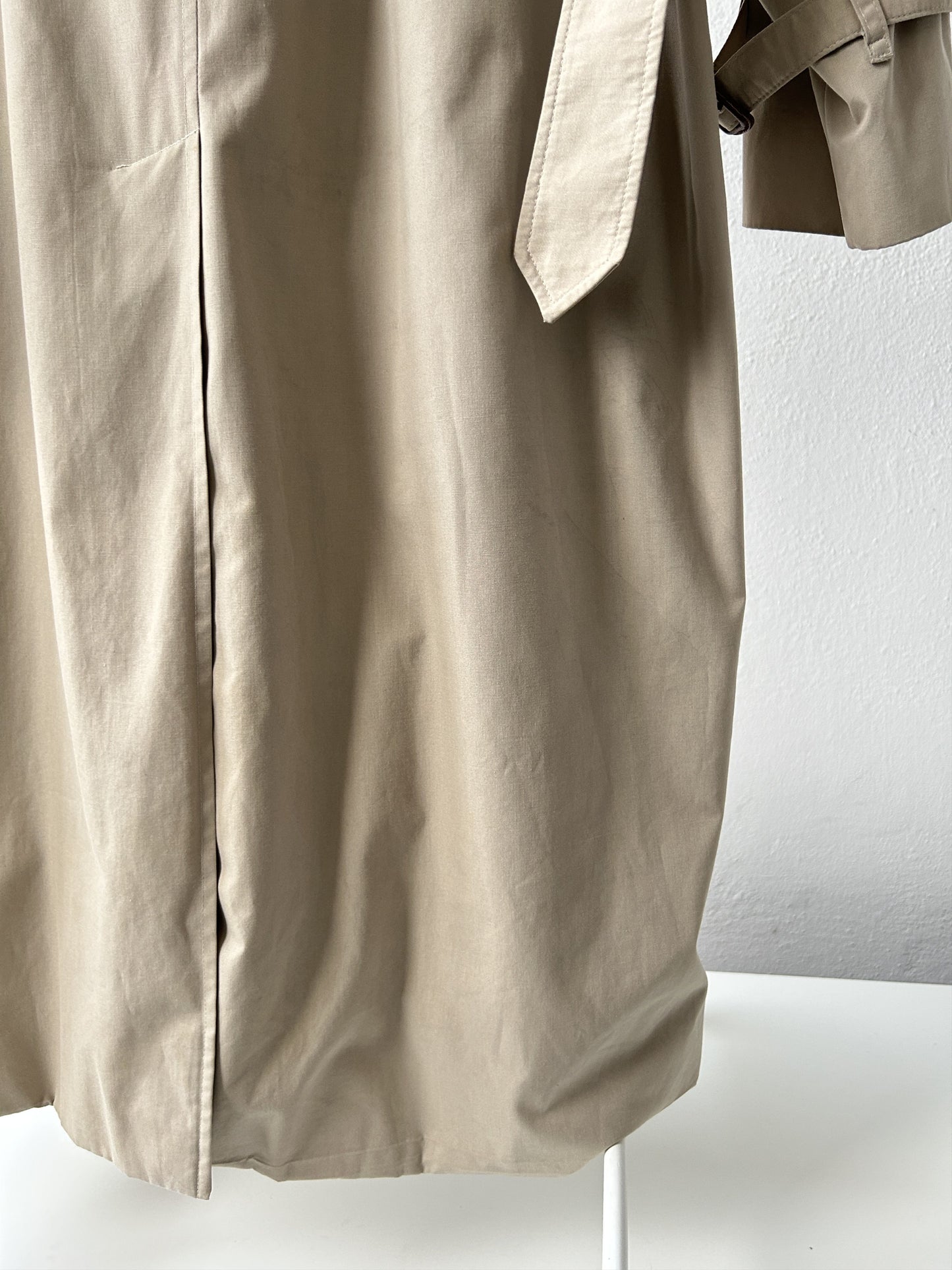 Vintage burberry nova check lined trench coat