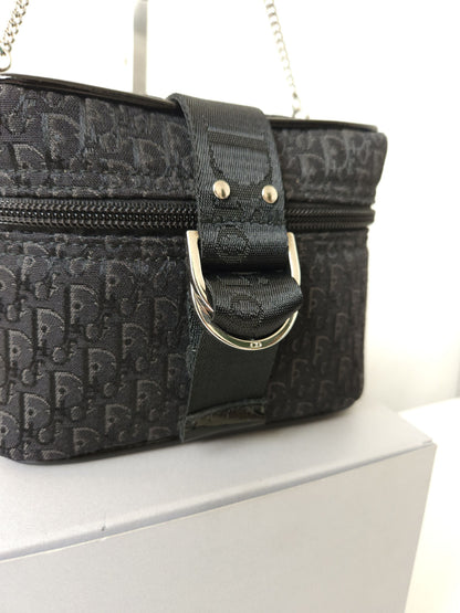 Vtg y2k Dior john galliano street chic monogram vanity case