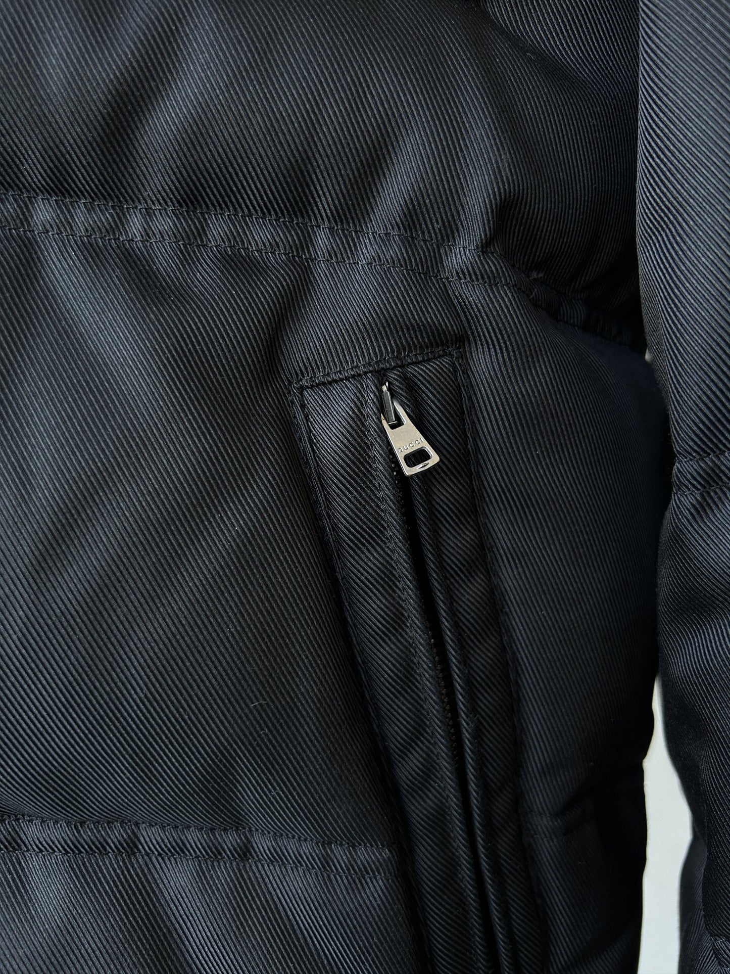 AW2012 Gucci hooded puffer jacket