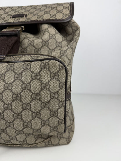 Gucci GG supreme canvas monogram backpack