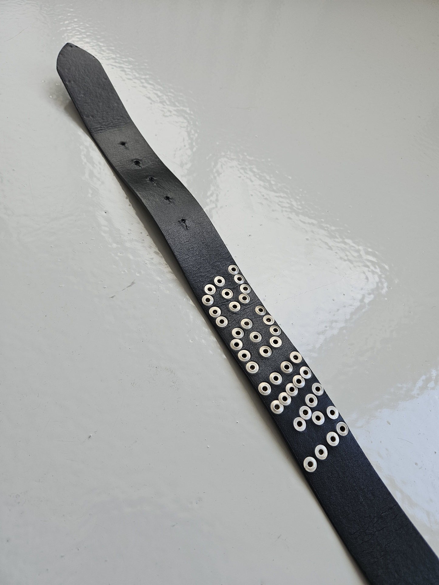Miss Sixty studded big buckle belt