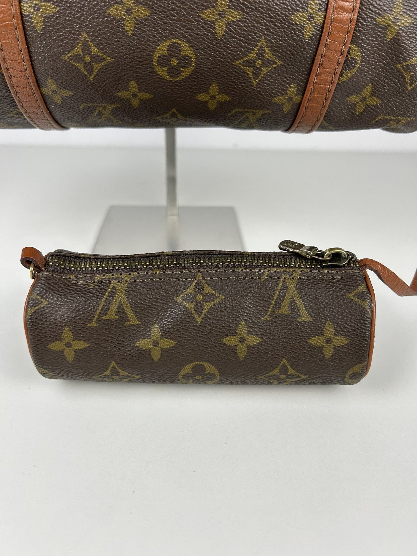 Louis Vuitton monogram papillon 30 mini boston bag