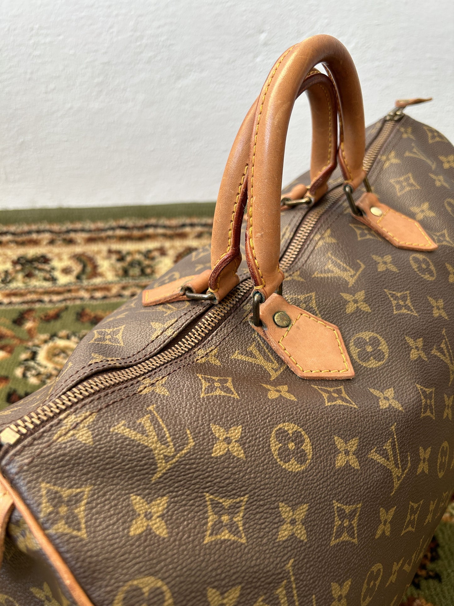 Vtg 80s Louis Vuitton monogram speedy 40 boston bag