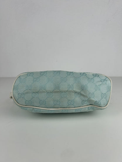 Vintage y2k Gucci monogram canvas boat bag pochette