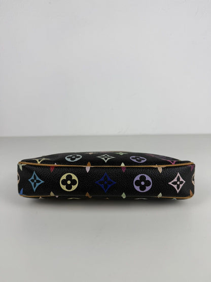 Louis Vuitton x Takashi Murakami pochette accessoires multicolor