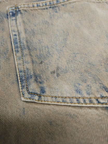 Acne studios 1989 drago road overdyed distressed baggy denim