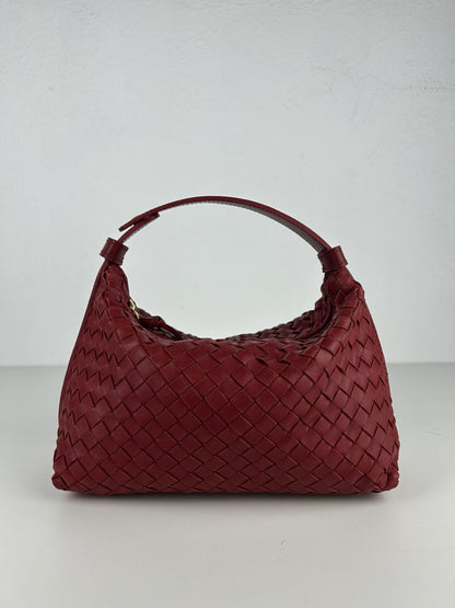 2007 Bottega Veneta intrecciato mini hobo handbag