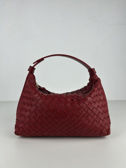 2007 Bottega Veneta intrecciato mini hobo handbag