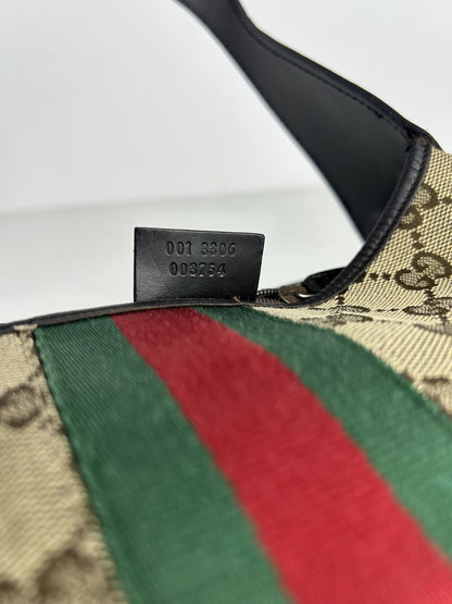 Gucci Tom Ford era gg monogram canvas jackie handbag