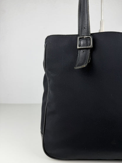 Coach neoprene and leather tote