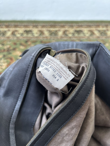 Bottega veneta intrecciato leather roma handbag