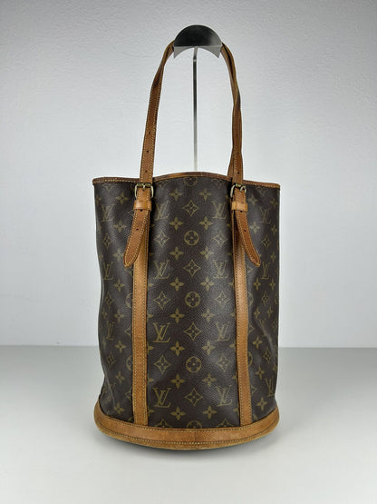 Vintage Louis Vuitton monogram bucket GM handbag