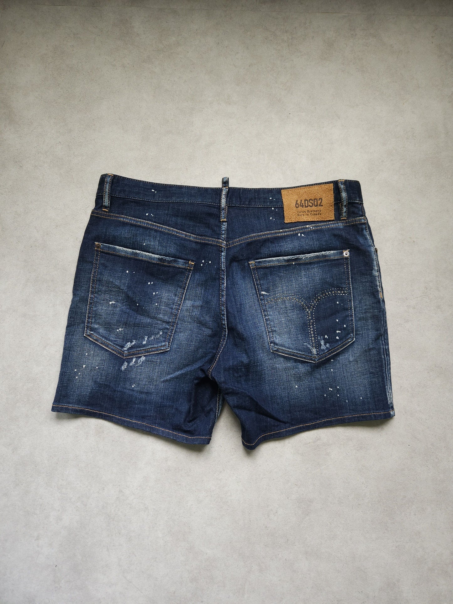 Dsquared2 Dan Commando Short distressed SS2023