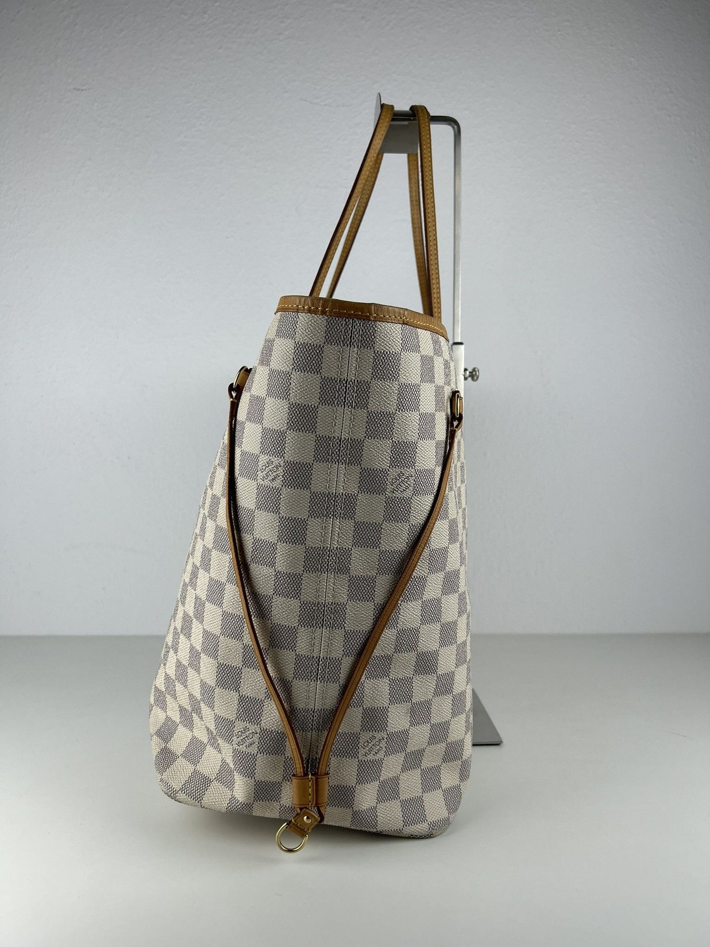 Louis Vuitton damier azur neverfull gm tote bag