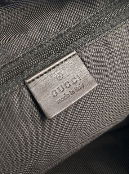 Gucci GG monogram canvas mini bowling bag