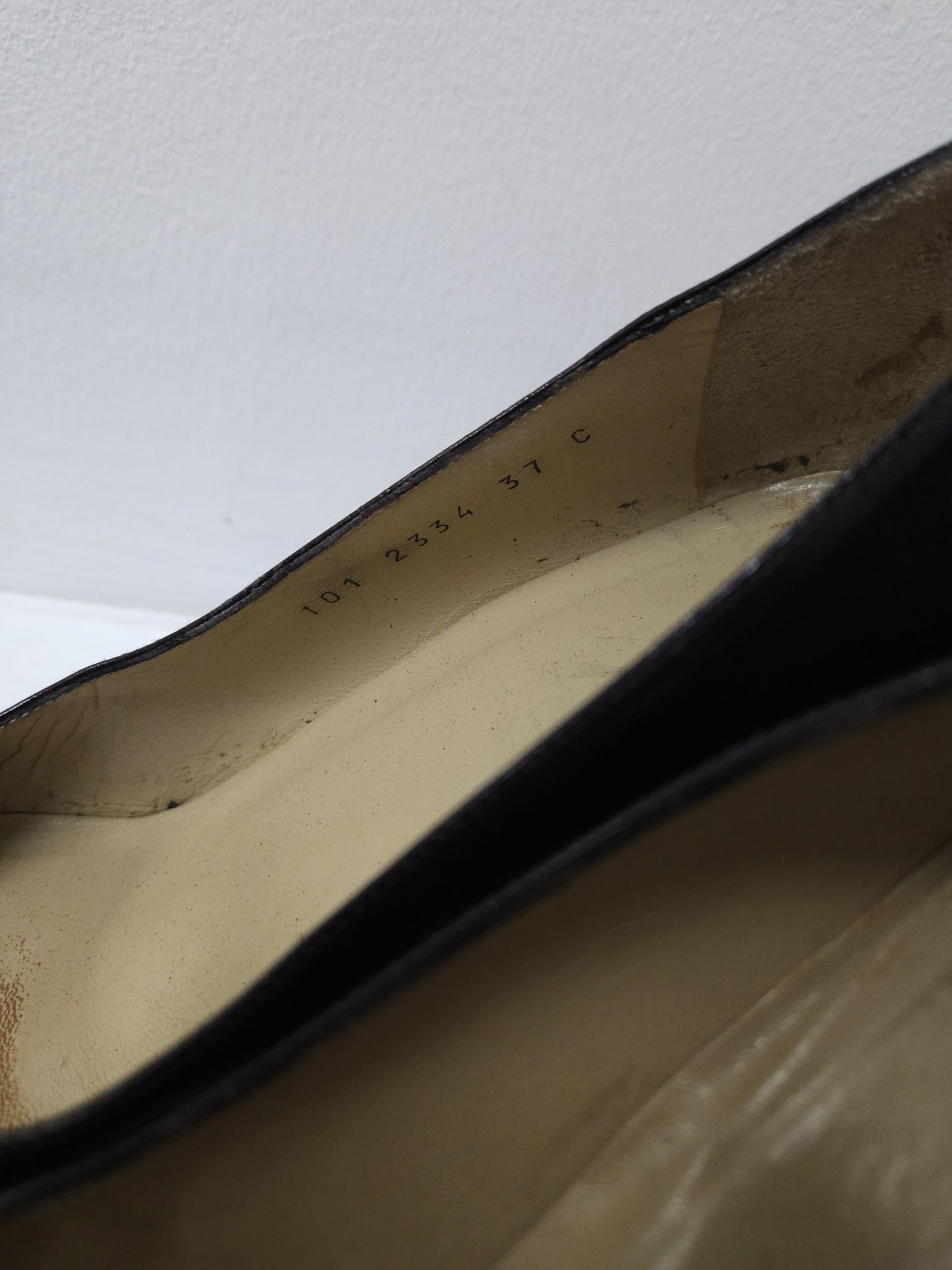 Archive Gucci square toe block heel pumps mules