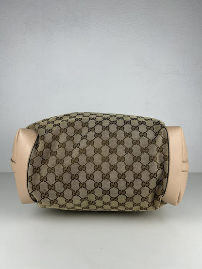 Gucci GG monogram canvas tote bag with pouch