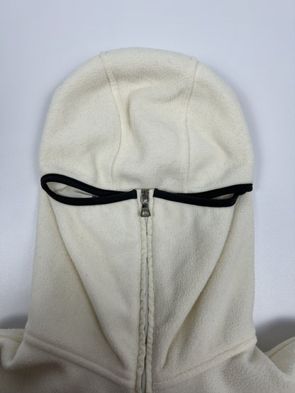 Vintage y2k archive prada sport red tab ninja hooded fleece