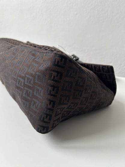 Fendi zucchino monogram canvas handbag