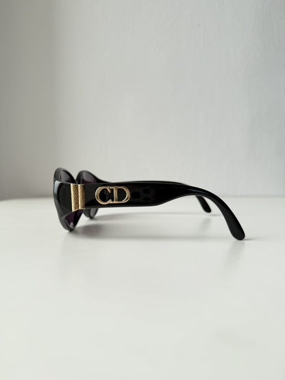 Vintage 80s Christian Dior 2021A big logo sunglasses
